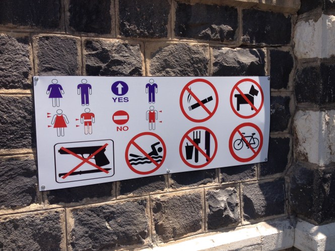 Rules for entering Capernaum (various locations throughout Israel had 'dress codes').