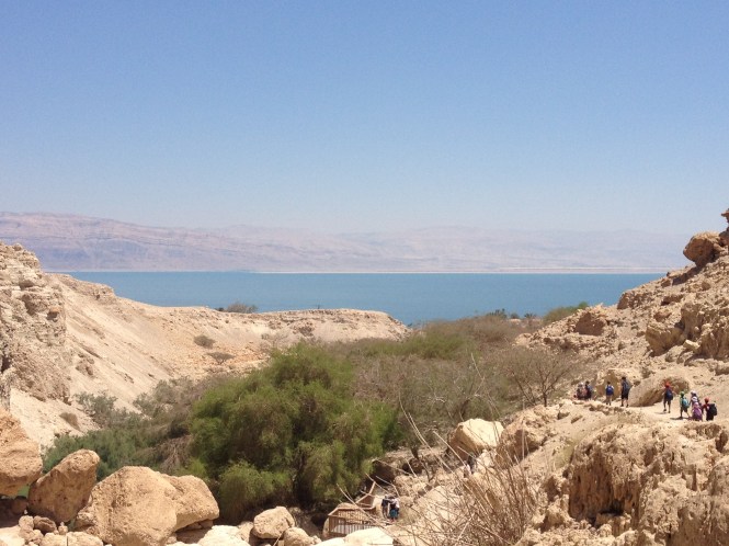 Dead Sea from Ein Gedi.