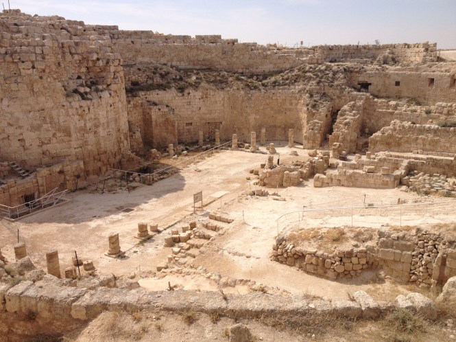 Herodian ruins.