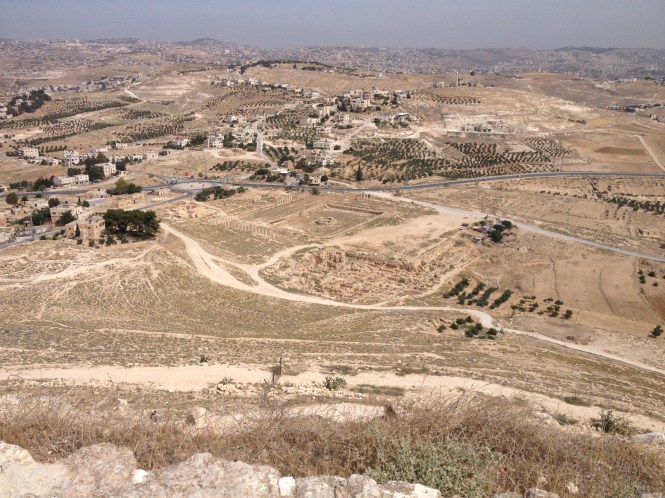 Herodian ruins.
