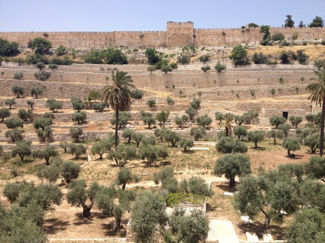 Jerusalem from Kidron Valley.