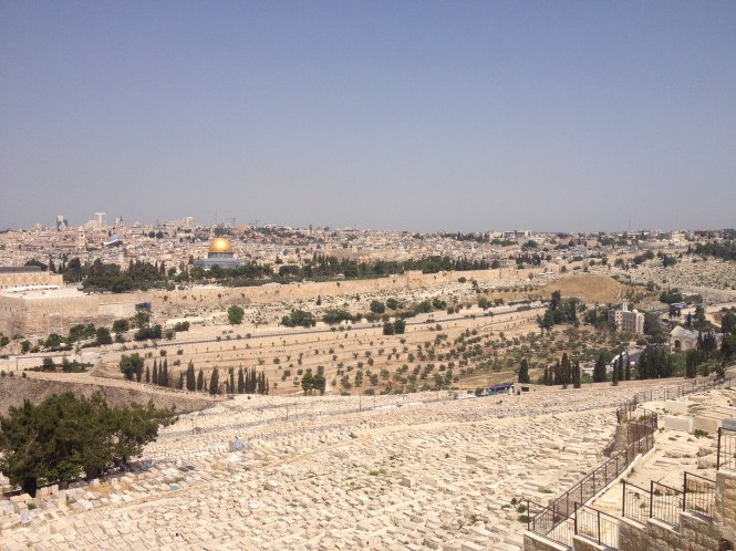 Jerusalem from the Mount of Olives.