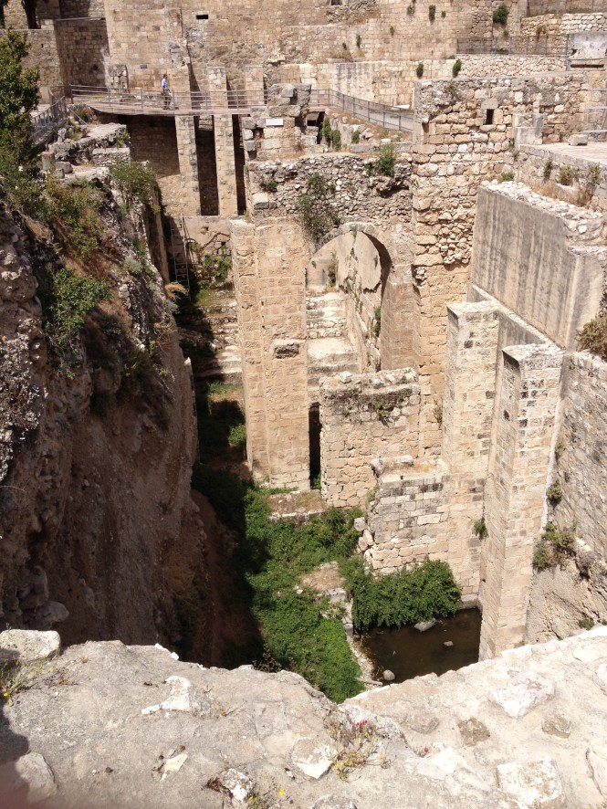 Ruins of the pol of Bethesda.