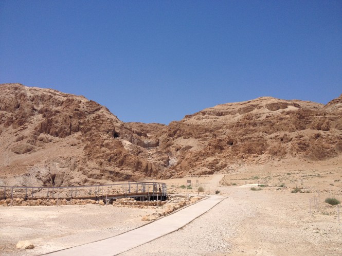 Qumran - Location of the discovery of the Dead Sea Scrolls.