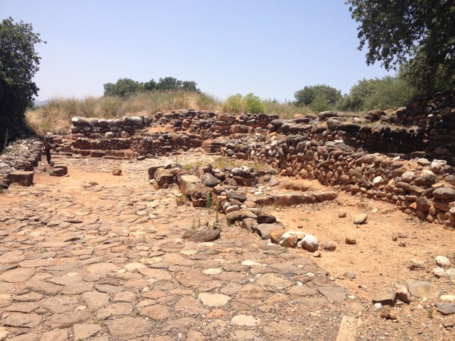 Tel Dan ruins.