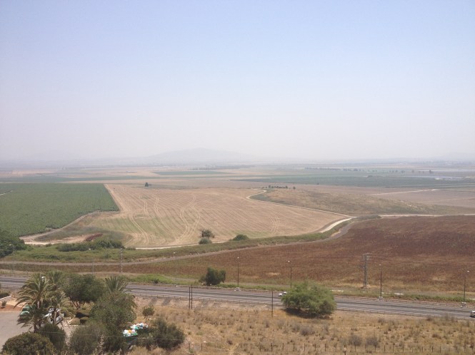 View of the Jezreel Valley from Megiddo.