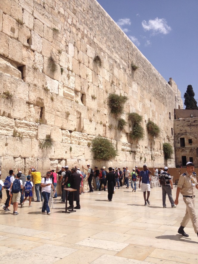 Wailing wall.